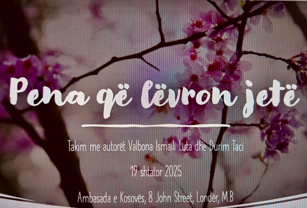 Pena qe levron jeten, British Albanian Culture & Arts Association